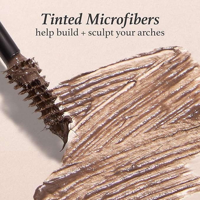 Julep Brow 101 Sculpting Pencil & Tinted Brow Gel Set - Dual-Ended Eyebrow Tool with Brush and Precision Tip - Long-Lasting, Waterproof Formula for Perfectly Defined and Tinted Brows -Dark Brown