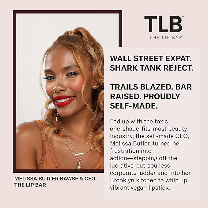 The Lip Bar - Nonstop Liquid Matte Lipstick, Fuchsia - Playmate (AKA Big Gretch) Electric Pink - High Pigment - Long Lasting - Jojoba Oil & Vitamin E - Vegan & Cruelty Free - Makeup - .24 fl oz