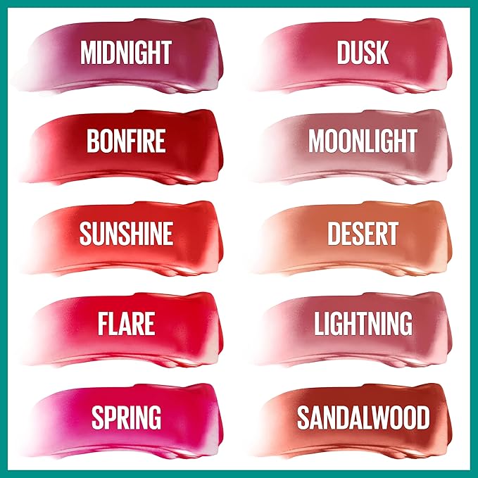 Maybelline Green Edition Balmy Lip Blush, Formulated With Mango Oil, Sandalwood, Brick Red, 1 Count