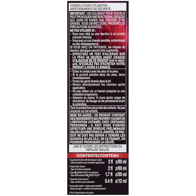 Schwarzkopf Keratin Color Permanent Hair Color Cream, 4.5 Medium Golden Brown