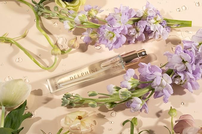 DefineMe Natural Perfume Mist, Delphine, 0.3 FL OZ, Travel Size, Purse Spray