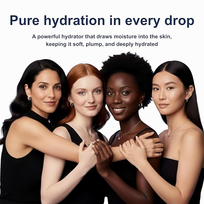 Hyaluronic Acid Serum with Vitamin B5, C, E, Witch Hazel, & Centella – 4 FL OZ | Active Hydrating Serum | 4 Types of HA at 2% | Skin + Face Hydration & Moisture Support* | Oil Free, Fragrance Free