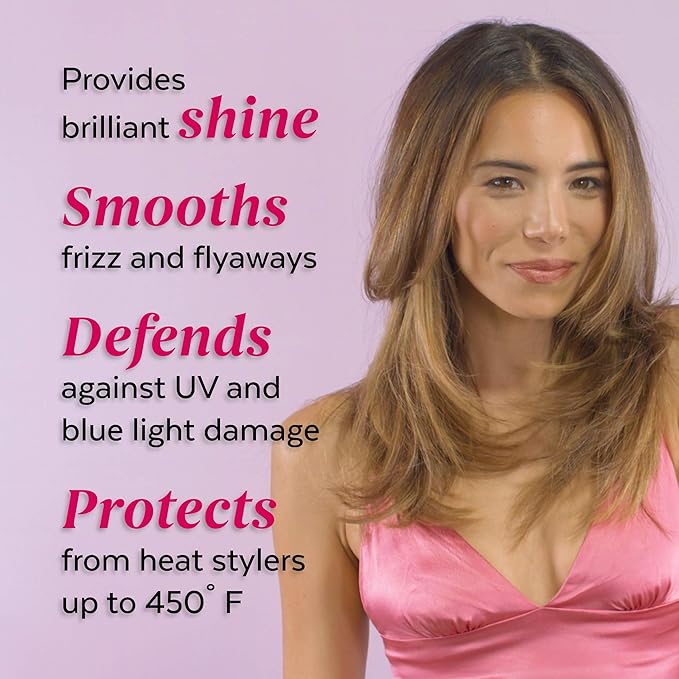 ALOXXI Bombshell Shine Mist Weightless Finishing Spray for Brilliant Shine Frizz Control and UV Protection, 6.5 Oz