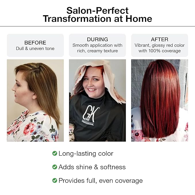 GK HAIR Global Keratin 10.1 Platinium Full Blonde Hair Color Cream Tube (3.4 Fl Oz/100ml) + 20 Volume Developer (5 Fl Oz/150ml) - Professional Permanent Long Lasting Toner Dye