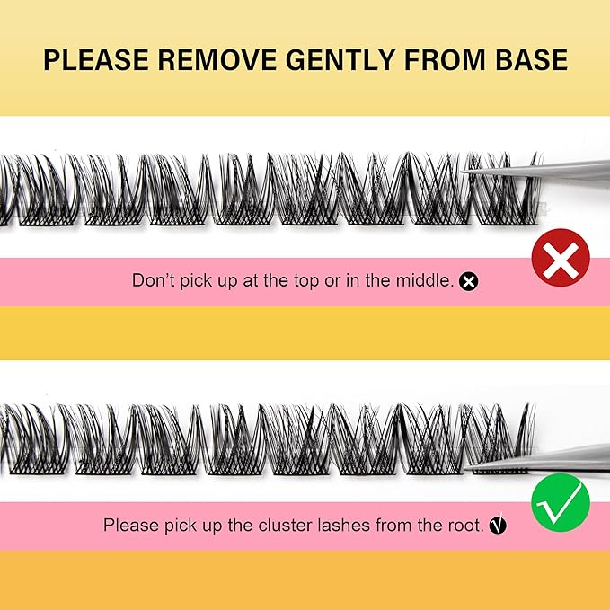 Lash Clusters 8-16mm, False Eyelashes 108pcs, Cluster Eyelash Extensions Matte Black Soft, Diy Lash Extensions D Curl Natural Lash Clusters Faux Mink Lashes Wispy（Dewy,108pcs,0.07,D,8-16MIX)