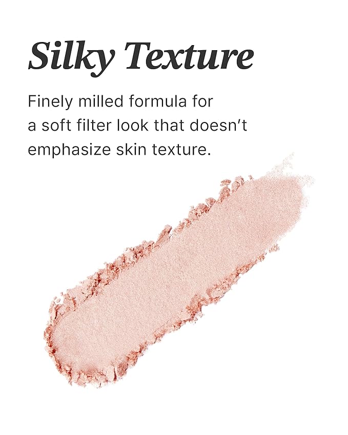 Spring Event Glint Dewy Highlighter (Pitch Moon, 0.08oz) - Luminous Glow, Infused with Micropearls, Shiny Illuminator. Rich Pigment & Silky Touch, Korean Makeup.
