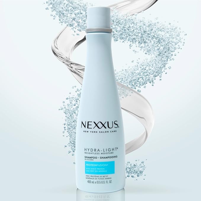 Nexxus Hydra-Light Weightless Moisture Shampoo Replenishing Shampoo for Oily Hair Silicone free 13.5 oz
