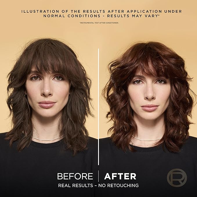 L'Oreal Paris Superior Preference Luminous Fade-Defying Permanent Hair Color, Hair Dye For Up to 9 Weeks of Radiance, Lightest Auburn 7LA, 1 Hair Dye Kit