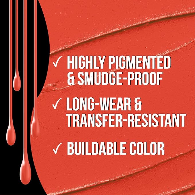 Sacha Cosmetics Intense Matte Lip Velvet Liquid Lipstick, Long-Lasting Velvet Matte Finish, 0.2 fl.oz. Like and Share
