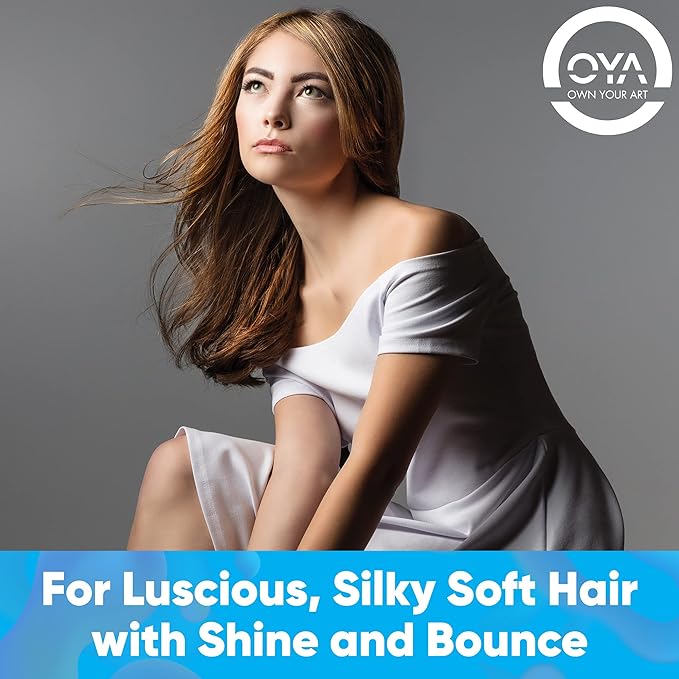 OYA REFLECT Hair Shine Serum - Anti Frizz & Shine Serum- Lightweight Smoothing Sérum for Frizzy & Damaged Hair - Hydrate, Soften and Enhances Shine for Curly or Color Treated Hair - 50ml