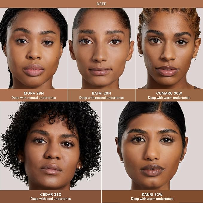 ILIA - Skin Rewind Complexion Stick - Foundation + Concealer + Skincare | Non-Toxic, Vegan, Cruelty-Free, Clean Makeup (31C - Cedar, 0.35 oz | 10 g)