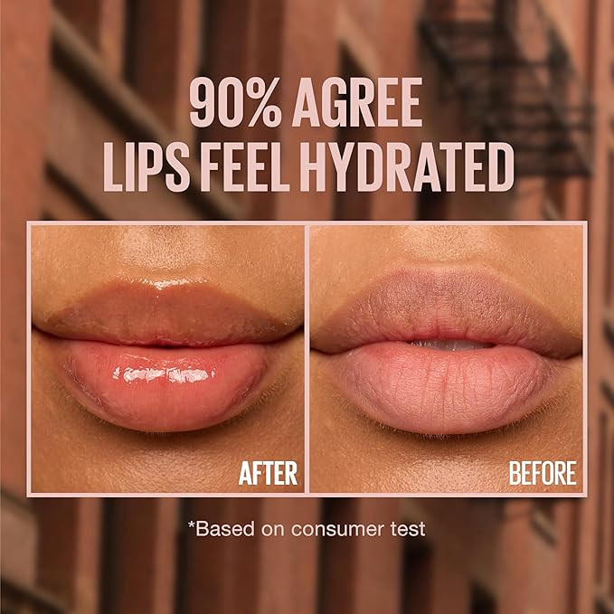 MAYBELLINE Lifter Gloss, Hydrating Honey'd Lip Gloss with Hyaluronic Acid, High Shine for Plumper Looking Lips, Honey, 1 Count