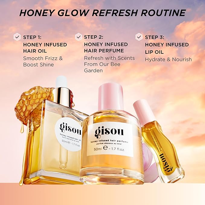 Gisou Honey Infused Hair Perfume (15ml) (Wildflower Honey)