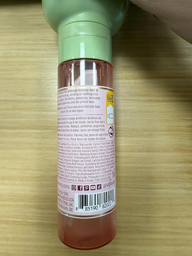 Pixi + Hello Kitty Makeup Fixing Mist |Lightweight Setting Spray | 80 ml / 2.7 fl oz
