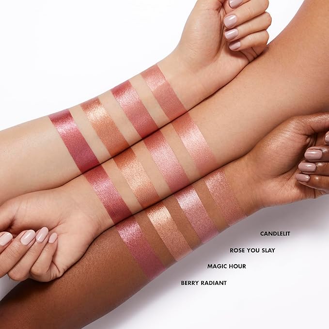e.l.f. Halo Glow Blush Beauty Wand, Liquid Blush Wand For Radiant, Flushed Cheeks, Infused With Squalane, Vegan & Cruelty-free, Berry Radiant