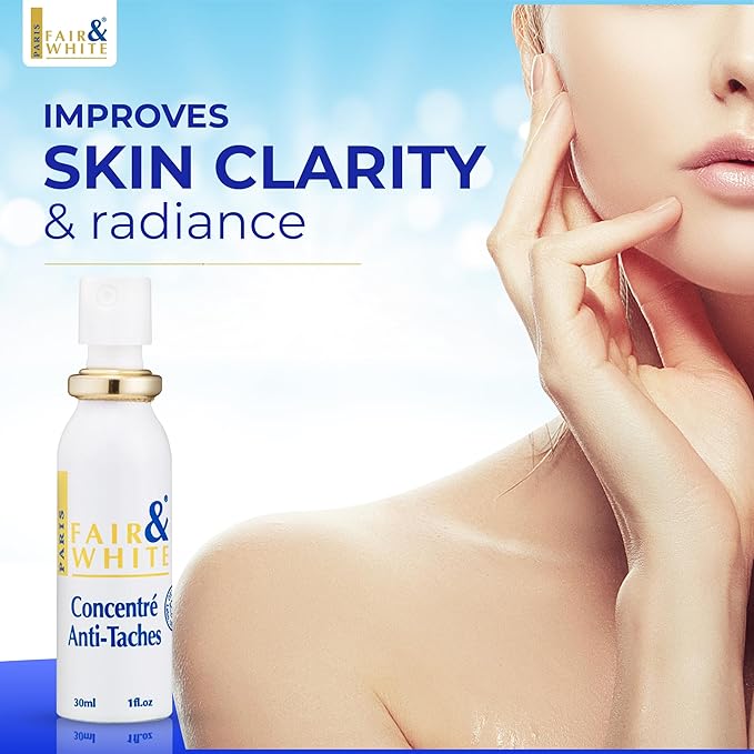 Fair & White Original Concentrated Dark Spot Fader 1 Fl oz / 30ml - Reduce Appearance of Wrinkle, Sun Damage, Restore & Even Skin Tone