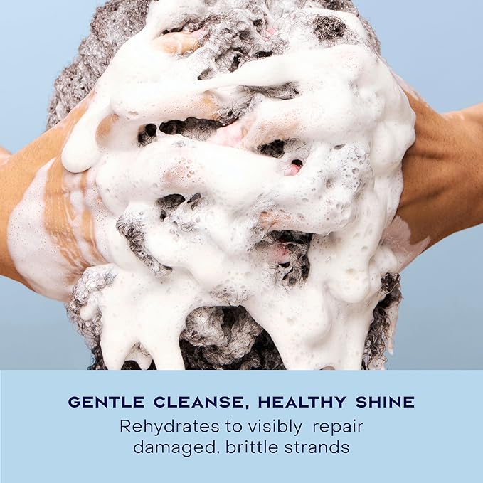 Shea Moisture Shampoo Hydrate and Repair for Damaged Hair with Manuka Honey and Shea Butter 13 oz