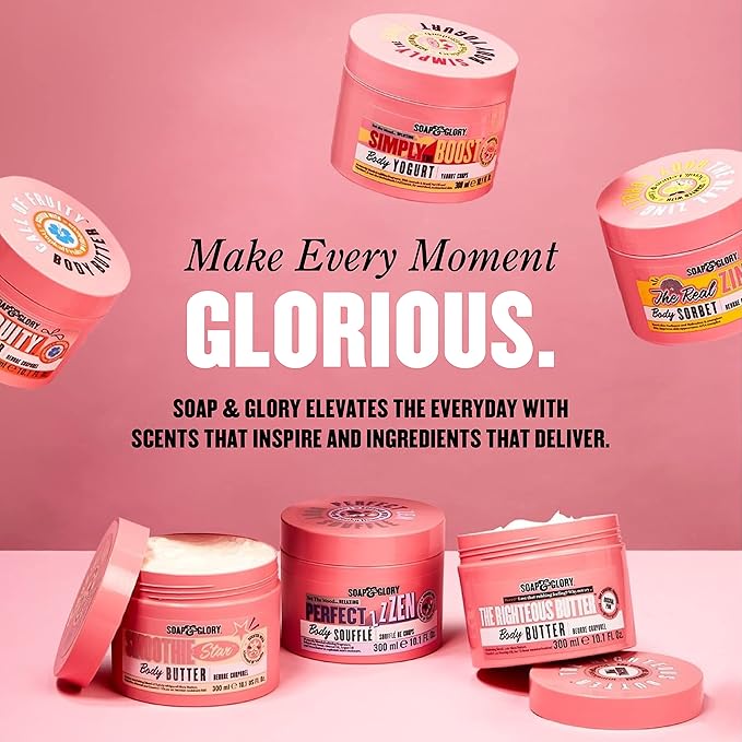 Soap & Glory SMP Cool The Shots Plumping Lip Gloss - Hydrating & Cooling Lip Plumper - Infused with Menthol & Vitamin E - High Shine, Glossy Finish - Vegan & Cruelty-Free - Clear (4ml)