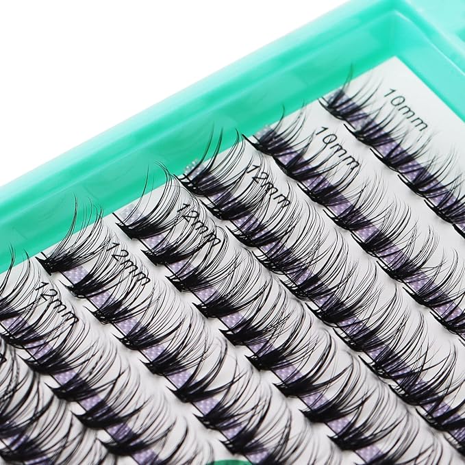 Bodermincer 20D False Lashes DD Curl False Eyelash Individual Cluster EyeLashes Grafting Fake False Eyelashes Eyelash Extension (XXXL Tray-20D-DD Curl-10-12-14-16mm Mixed)