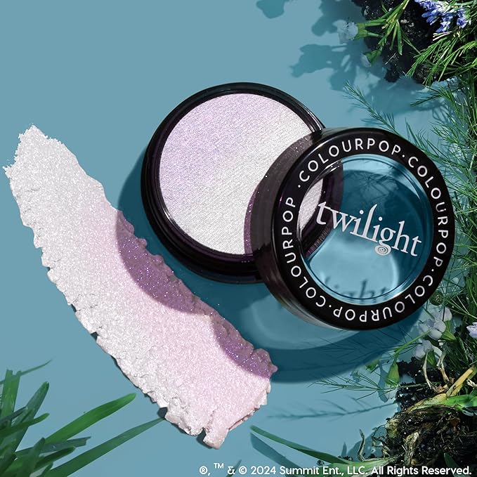 ColourPop x Twilight Super Shock Highlighter Makeup - High-Pigment, Crème-Powder Face Makeup - Buildable & Blendable Formula with a Unique Bouncy Texture - Meadow (0.15 oz)