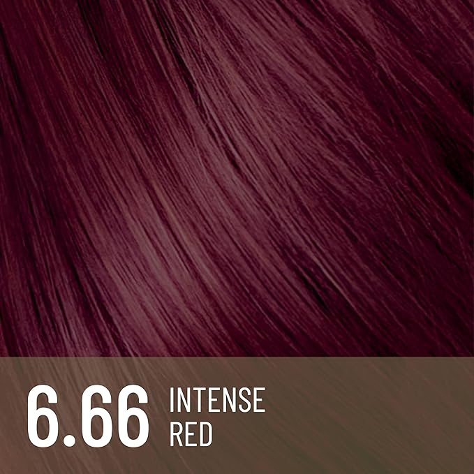 Il Salone Milano Plex Rebuilder Permanent Hair Color Cream - 6.66 Intense Red Hair Dye Kit - Professional Salon - Premium Quality - Protects and Restructures - Paraffin, Paraben, Ethyl Alcohol Free