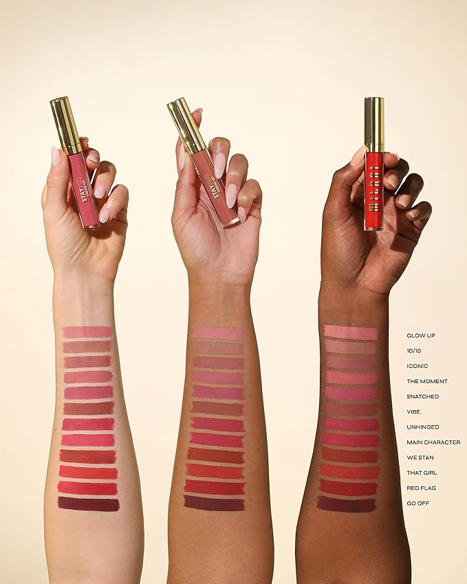 Milani Stay Put Longwear Liquid Lipstick - Smudge-Proof, Kiss-Proof, and Fade-Resistant Formula for All-Day Wear - That Girl