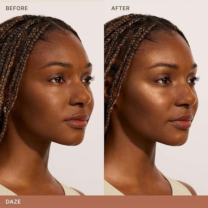 ILIA - Lightshift Cream Highlighter | Non-Comedogenic, Long-Lasting, Vegan, Cruelty-Free | Weightless, Seamless, Silky Highlighter (Daze - Warm Copper, 0.27 oz | 7.8 g)