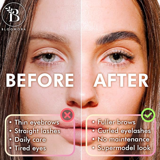 Lash Lift Kit & Eyebrow Lamination Kit, 2-in-1 Solution, At-Home Brow Lamination, Beginner/Professional, Eyelash Lift, Lasts 6-8 Weeks, 15 Applications, DIY Brow & Lash Perm - BLK3