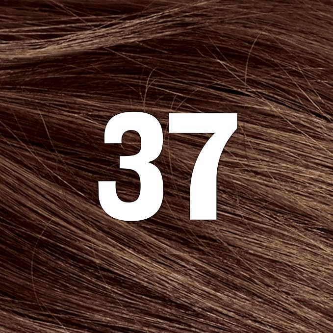 Revlon ColorSilk with Bond Repair Complex, Brown Permanent Hair Color, 100% Gray Coverage, Ammonia Free Hair Dye, Vegan Keratin, 37 Dark Golden Brown (Pack of 3)