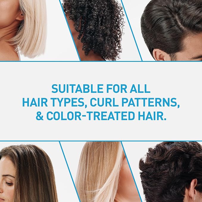 CeraVe 2 In 1 Hydrating Anti Dandruff Shampoo And Conditioner Twin Pack, 1% Pyrithione Zinc Dandruff Treatment Helps Eliminate Dandruff, Color Safe & Sulfate Free, 12 Fl Oz Each (Set of 2)
