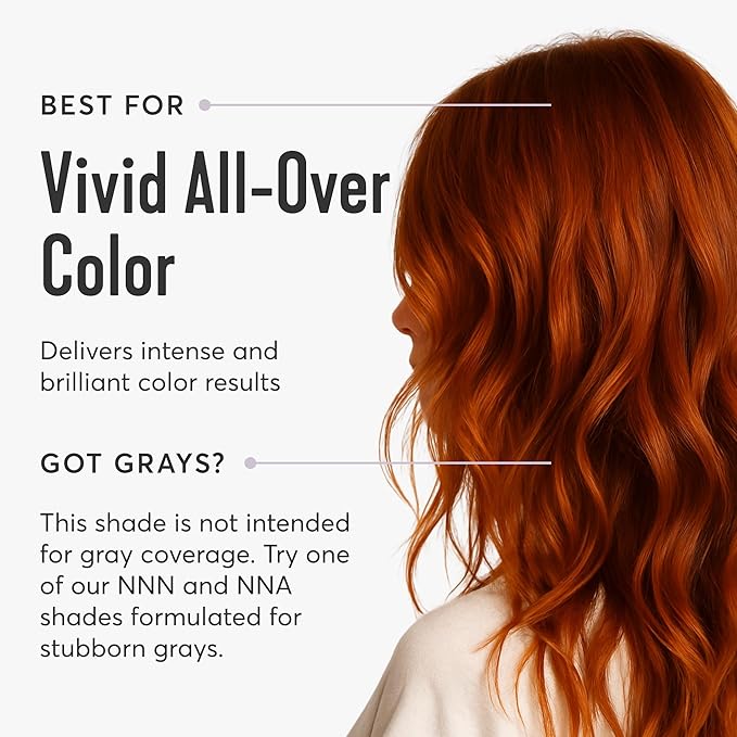 Madison Reed Radiant Hair Color Kit | 7NCG Light Golden Copper (Genova Red) for 100% Gray Hair Coverage | Dimensional Salon-Quality Permanent Hair Dye | PPD-Free & Ammonia-Free | 1 Pack