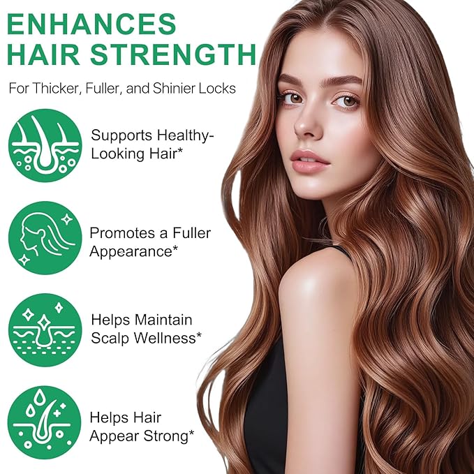Rosemary Hair Growth Serum Roll On, Hair Thicker Serum with 3% Rosemary, 3% Redensyl & 2% Anagain, Scalp Serum, Reduces Hair Fall & Follicle Strengthener, Thicker, Fuller Hair, All Hair Types (2PCS)