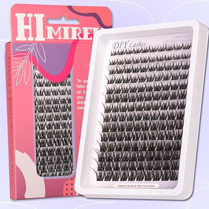 Lash Clusters Manga Eyelash Clusters Anime Cluster Eyelash Extensions Clusters Lashes Natural Look Eyelashes Fairy Lash Clusters Manga Individual Lashes for Self Application (8-16MM)