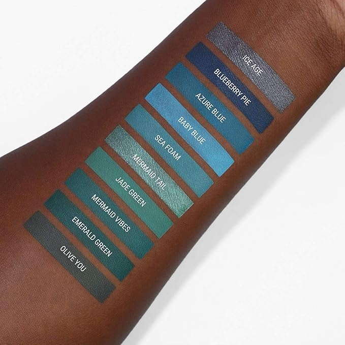 Aromi Sea Foam Matte Liquid Lipstick | Aqua, Aquamarine Lip Color, Blue Green, Smudge and Transfer Proof, Long-Lasting, Vegan, Cruelty-free, Handmade (Sea Foam)