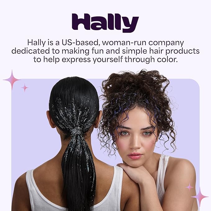 Hally Hair Lightener Spray, Lighten Up for Blondes - Gentle & Easy to Use Sun Hair Lightening Spray Lightens Hair Up to 2-3 Shades - Hair Brightening Spray for Healthy, Vibrant & Sun-Kissed Look