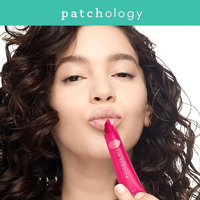 Patchology Lip Gloss for Women - Glossy, Clear Shine Hydrating Lip Balm with Aloe, Honey, Goji Berry Oil - Moisturizing Lip Treatment for Dry, Cracked Lips - Light, Clean for Soft, Smooth Lips (15ml)
