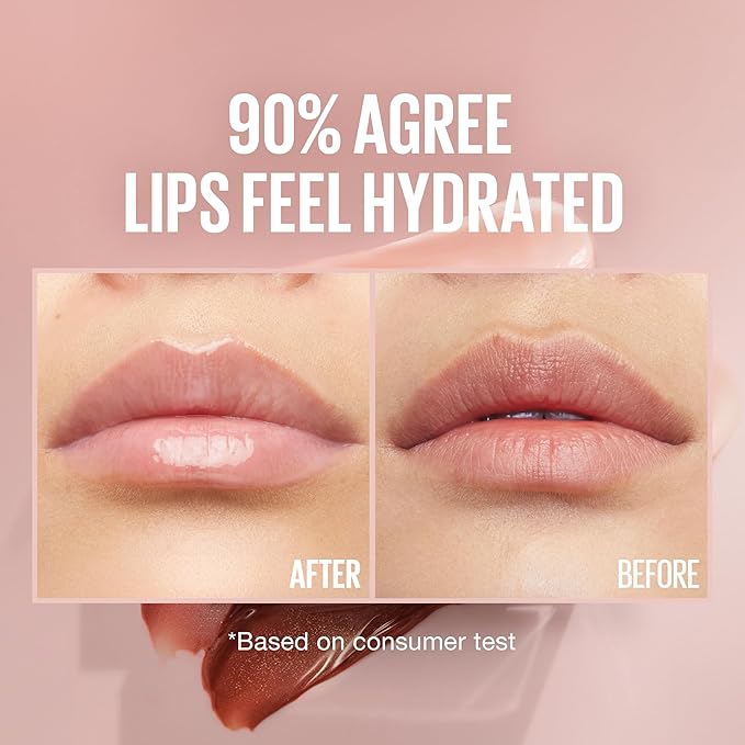 Maybelline New York Lifter Gloss Hydrating Lip Gloss with Hyaluronic Acid, Gummy Bear, Sheer Light Pink, 1 Count