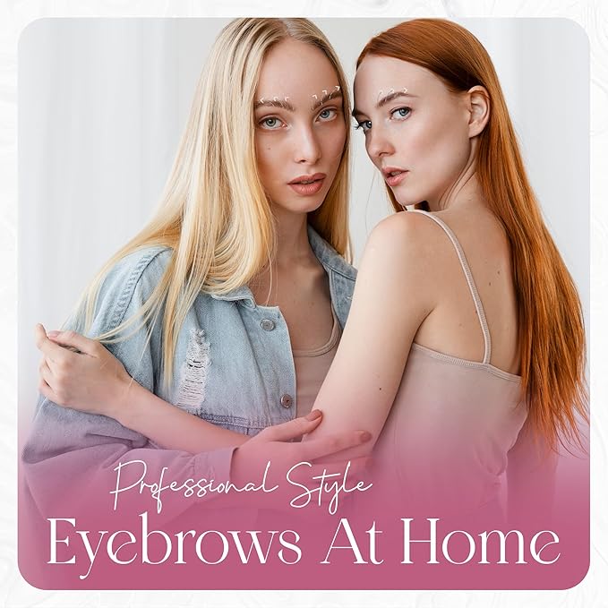 Premium Brow Lift Kit from Florazeen – At-Home Eyebrow Lamination with Grooming Tools, Including Razor & Scissors – Salon-Quality DIY Brow Perm for Instant Definition