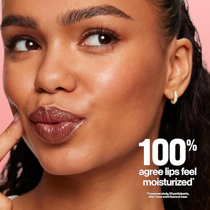 REVLON Super Lustrous Glass Shine Balm, Hydrating Tinted Lipstick, Sheer, Glossy Shiny Finish, 009 Cherry Luster, 0.11 oz