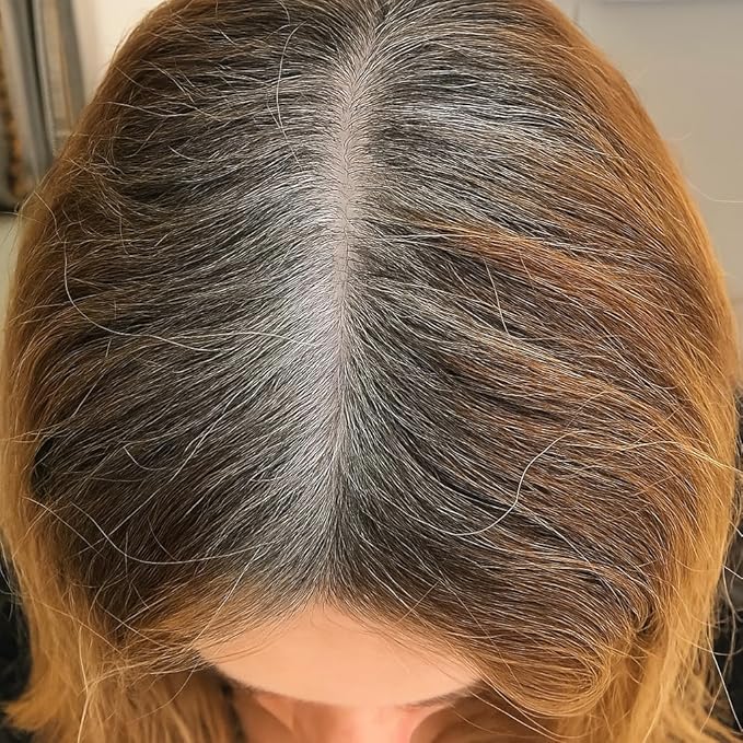 Joan Rivers Great Hair Day Root Touch Up Powder – Fill-in Powder for Thicker, Fuller Looking Hair (Ash Blonde)