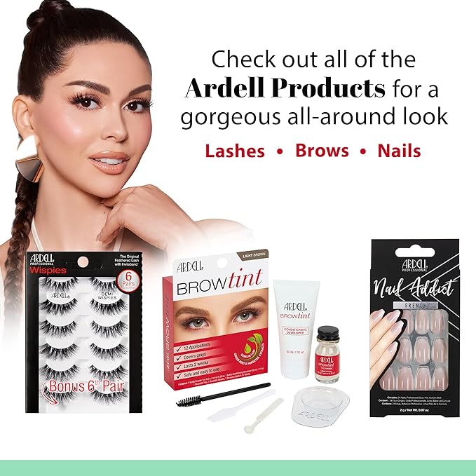 Ardell Wispies Eyelashes Holiday Lash Set – 3 Pairs of False Eyelashes Includes Natural Wispy Lashes, Demi Wispies & 113, Reusable Strip Lashes Gift Set