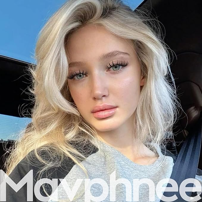 Mavphnee Lash Spikes Manga Lashes Extensions Anime Lash Clusters Spiky Eyelash Individuals 13-21MM Long Cluster Eyelash Extensions D-Curly Fairy Individual Cluster Lashes Pack 180Pcs