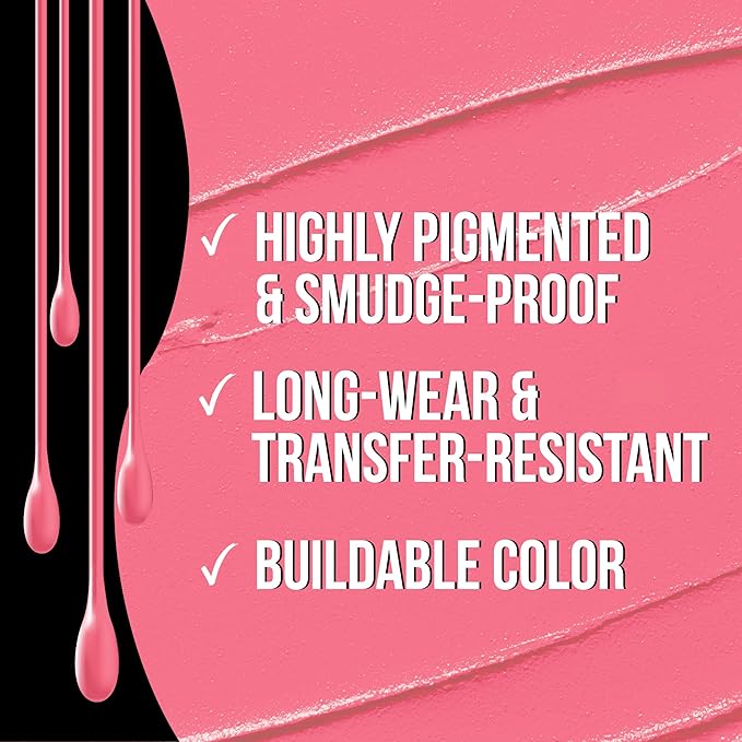 Sacha Cosmetics Intense Matte Lip Velvet Liquid Lipstick, Long-Lasting Velvet Matte Finish, 0.2 fl.oz. Trust Issues