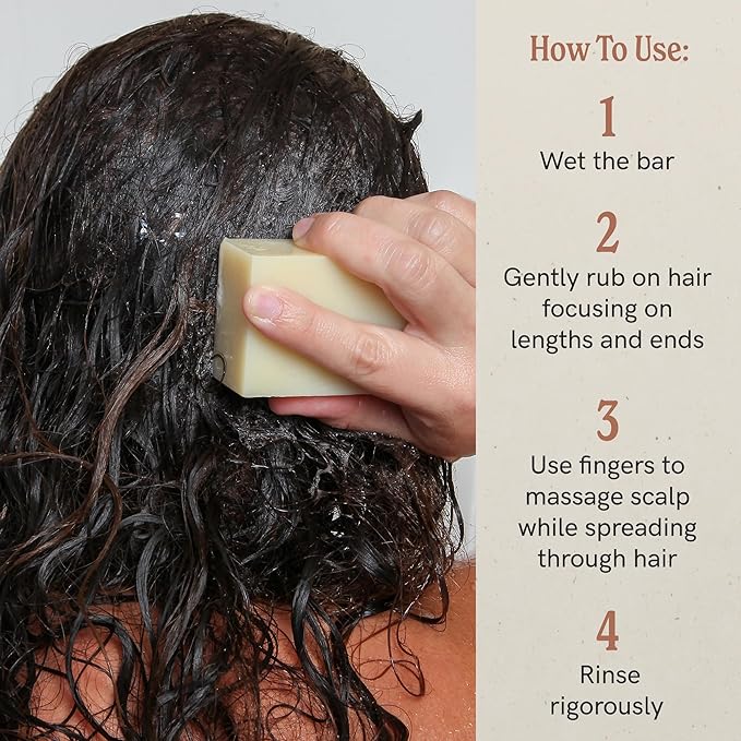 J·R·LIGGETT'S Shampoo Bar - Coconut & Argan Oil, All Natural Solid Shampoo for Hair with Olive Oil & Castor Oil, Sulfate Free, GMO Free, Restores Shine, Reduces Frizz, Manageable Hair, 3.5 oz - 1 Pack
