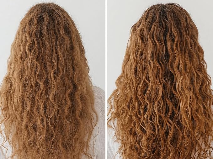 GK HAIR Vegan leave in conditioner for dry damaged hair (4.4 Fl Oz/130ml) Conditioning Hydrating Smoothing Moisturizing & Frizz Control For Dry Damaged Hair Taming before Swimming or Exercise