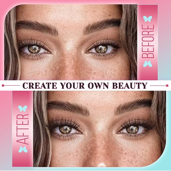 Losha Lashes Wispy Cat Eye Lashes 10 Pairs Natural False Eyelashes with Clear Band 7-15mm Fake Lashes C Curl Lash Strips Lightweight with Soft Design (FT03)