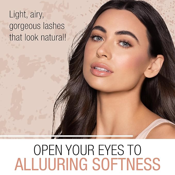 Ardell Naked Lashes 420 - Natural Volume & Lightweight Black Strip Lashes, 2 Pairs with 1g DUO Pipette, 1 Set