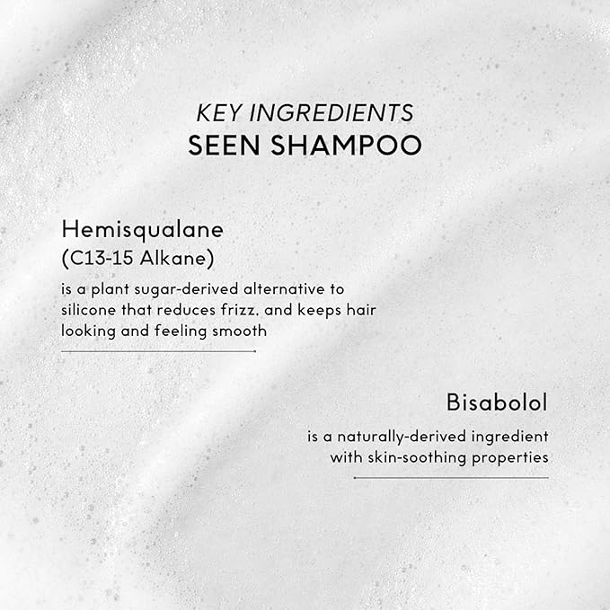 SEEN Shampoo & Conditioner Bundle, Fragrance-Free - Non-Comedogenic & Hair Care - Dermatologist-Developed, Safe for Sensitive, Eczema & Acne-Prone Skin