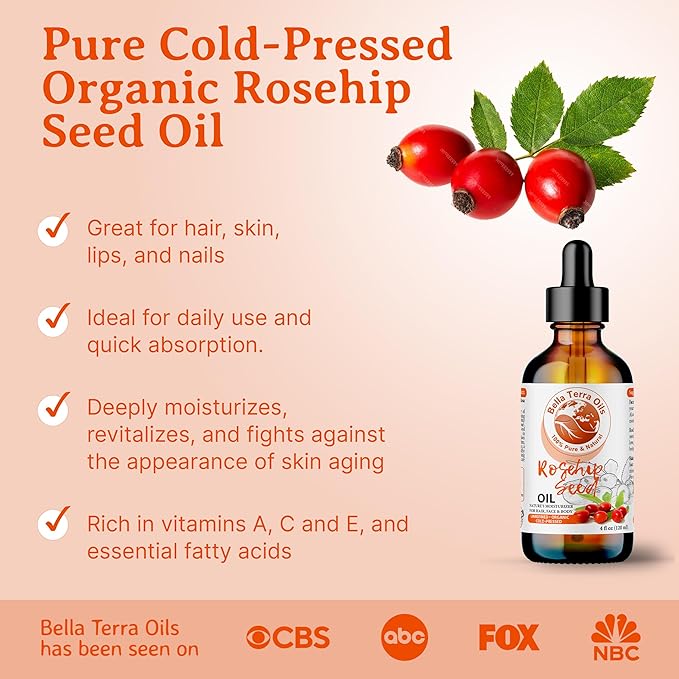 Bella Terra Oils Rosehihp Seed Oil
