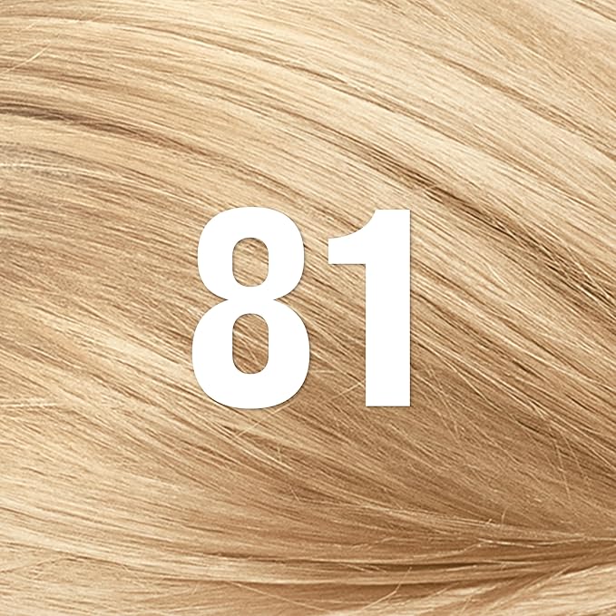 Revlon ColorSilk with Bond Repair Complex, Blonde Permanent Hair Color, 100% Gray Coverage, Ammonia Free Hair Dye, Vegan Keratin, 81 Light Blonde (Pack of 3)